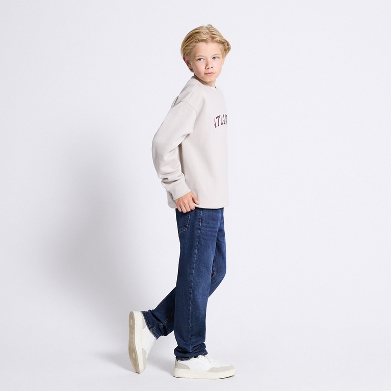 Printed Sweatshirt "Vilgot" Beige 3